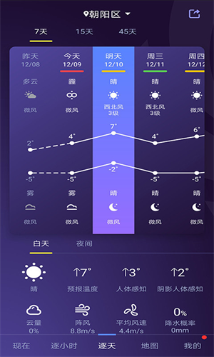 中国天气网安卓版截屏2