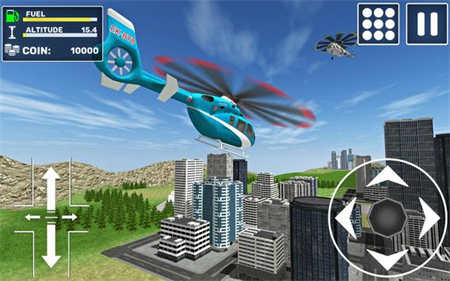 直升机飞行模拟器3D安卓版截屏1