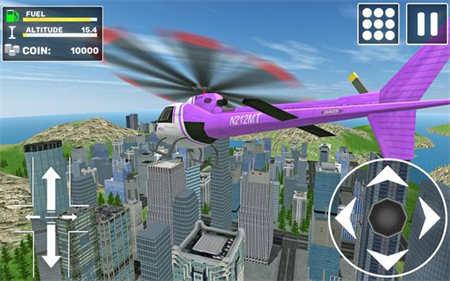 直升机飞行模拟器3D安卓版截屏2