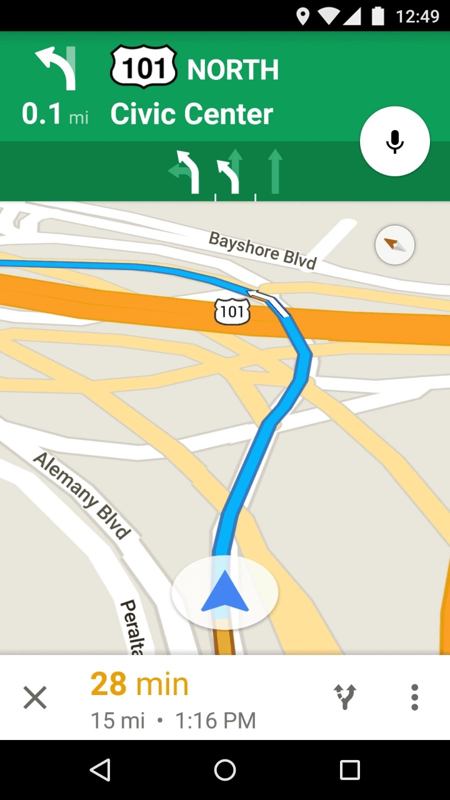 google map安卓版截屏1