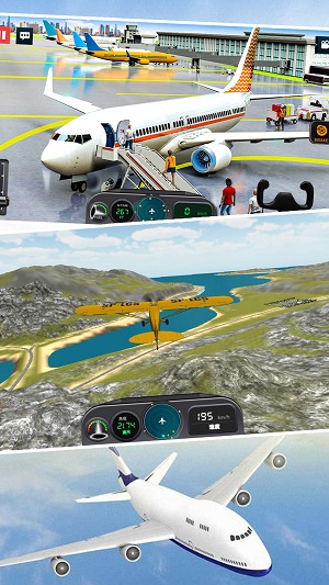 模拟真实飞机飞行安卓版截屏1