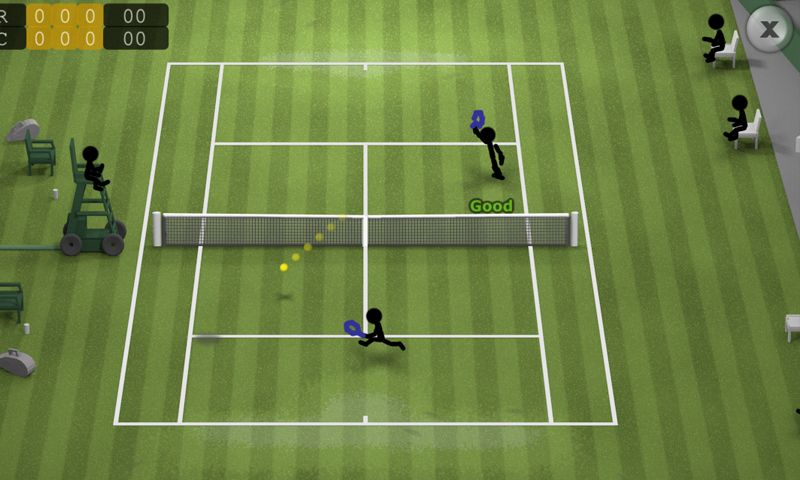 火柴人网球安卓版截屏1