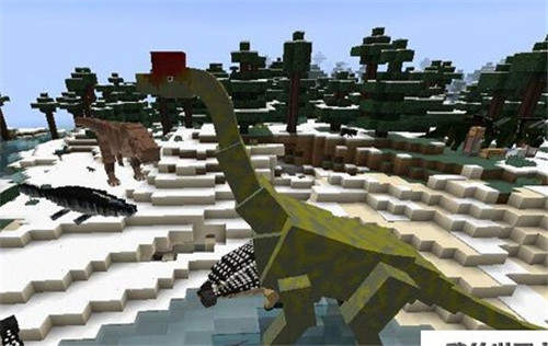 我的世界侏罗纪生存模组版截屏3