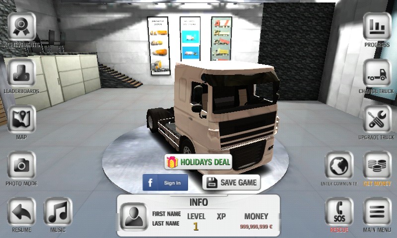 欧洲卡车模拟器安卓版截屏2