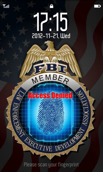 FBI指纹解锁安卓版截屏1