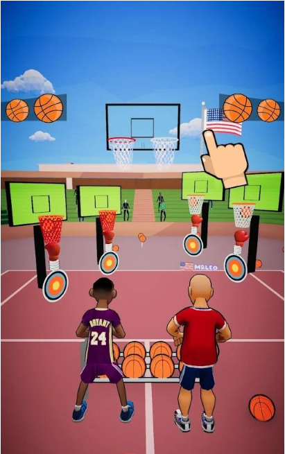 篮球挑战3D安卓版截屏1