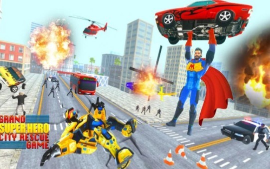 大超级英雄战斗3D安卓版截屏1