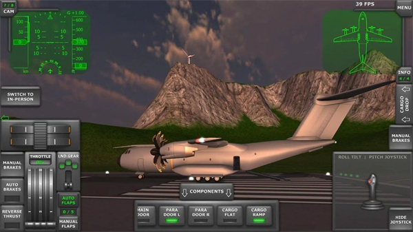Turboprop Flight Simulator安卓版截屏1