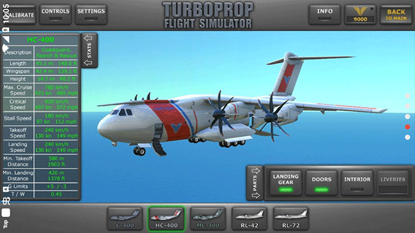 Turboprop Flight Simulator安卓版截屏2