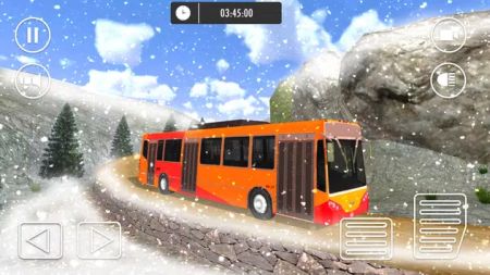 越野山地巴士模拟器安卓版截屏1