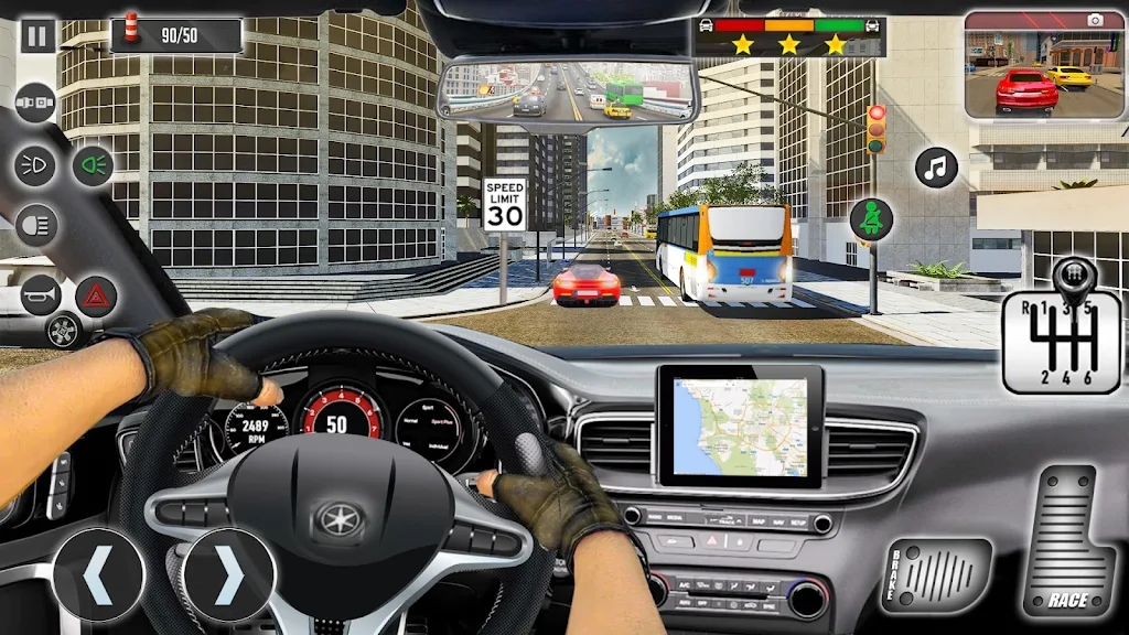 汽车驾驶学校模拟器官方版截屏2