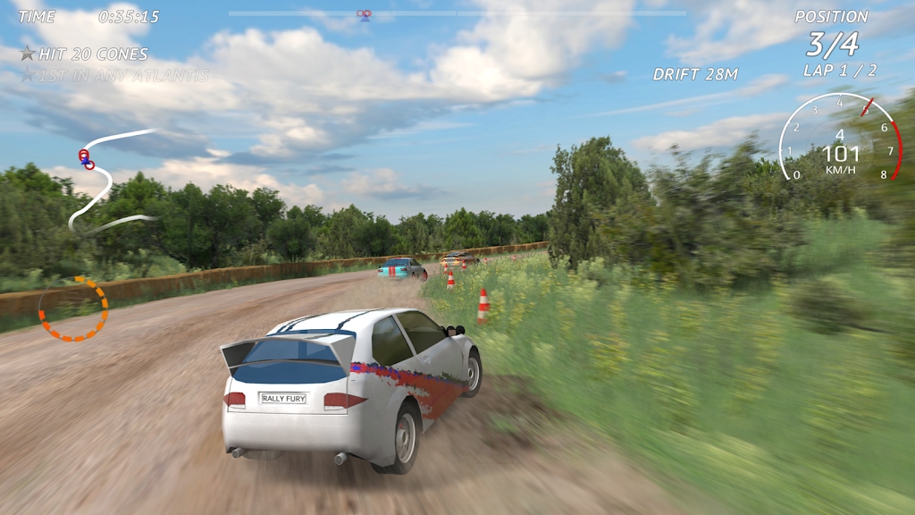 Rally Fury拉力赛车极限竞速官方版截屏1