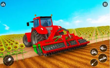 拖拉机驾驶农业模拟安卓版截屏1