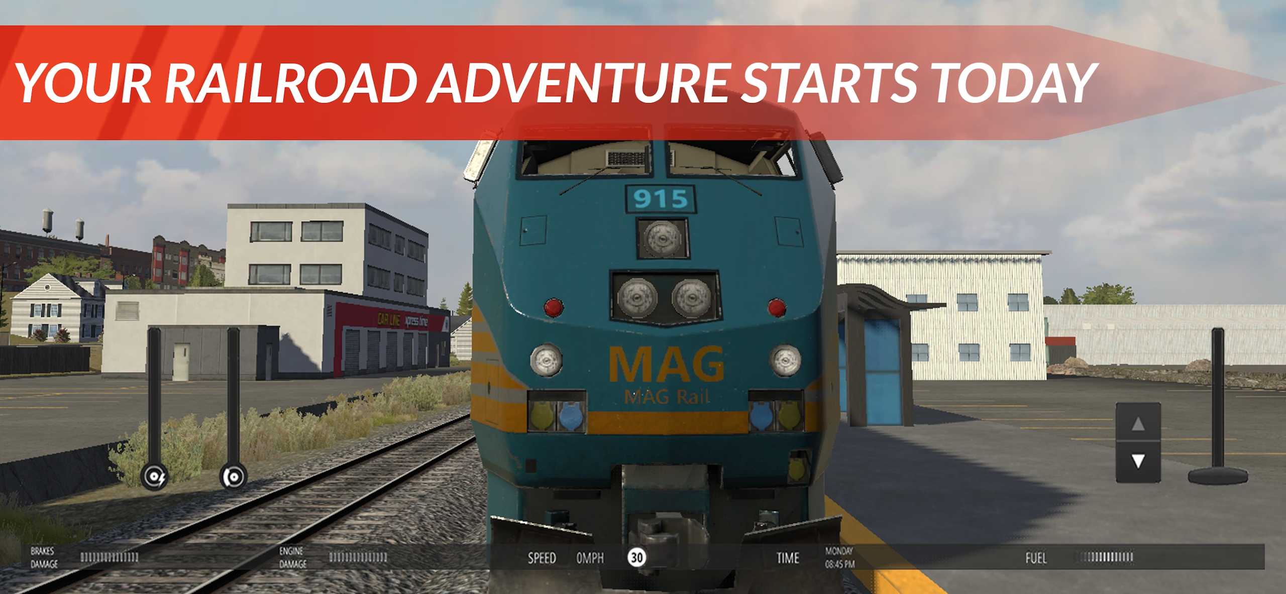 美国火车模拟器游戏2023版截屏1