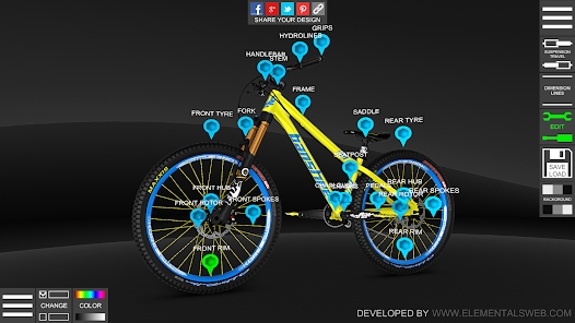 自行车3D配置器安卓版截屏1